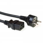 ACT AK5412 захранващ кабел Schuko (CEE 7/7) към IEC 60320 C19, 2 м, черен ACT AK5412 захранващ кабел Schuko (CEE 7/7) към IEC 60320 C19, 2 м, черен