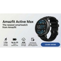 Amazfit Active Max – новото поколение смарт часовници