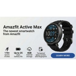Amazfit Active Max – новото поколение смарт часовници