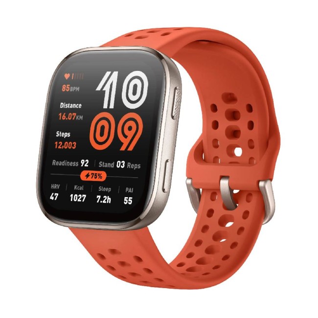 Amazfit Bip 6 смартчасовник, 1.97", червен