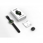 Amazfit Active 3 Premium GPS смарт часовник, AMOLED Sapphire, Apex Silver Amazfit Active 3 Premium GPS смарт часовник, AMOLED Sapphire, Apex Silver