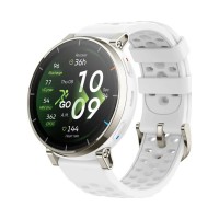 Amazfit Active 3 Premium GPS смарт часовник, AMOLED Sapphire, Aero White