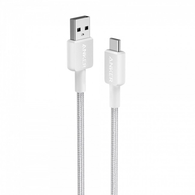 Anker 322 USB-A – USB-C кабел, 90 см, бял Anker 322 USB-A – USB-C кабел, 90 см, бял