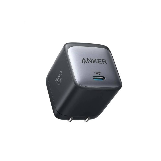 Anker 713 Charger Nano II 45W стенно зарядно, с бързо зареждане, USB C, 45W, черно