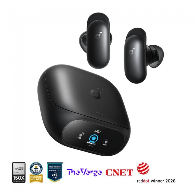 Anker Soundcore Liberty 5 Pro – TWS безжични слушалки с ANC 4.0, LDAC, Bluetooth 6.1, черни Anker Soundcore Liberty 5 Pro – TWS безжични слушалки с ANC 4.0, LDAC, Bluetooth 6.1, черни