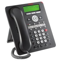 AVAYA 1608-I IP-телефон, черен, нарушена опаковка