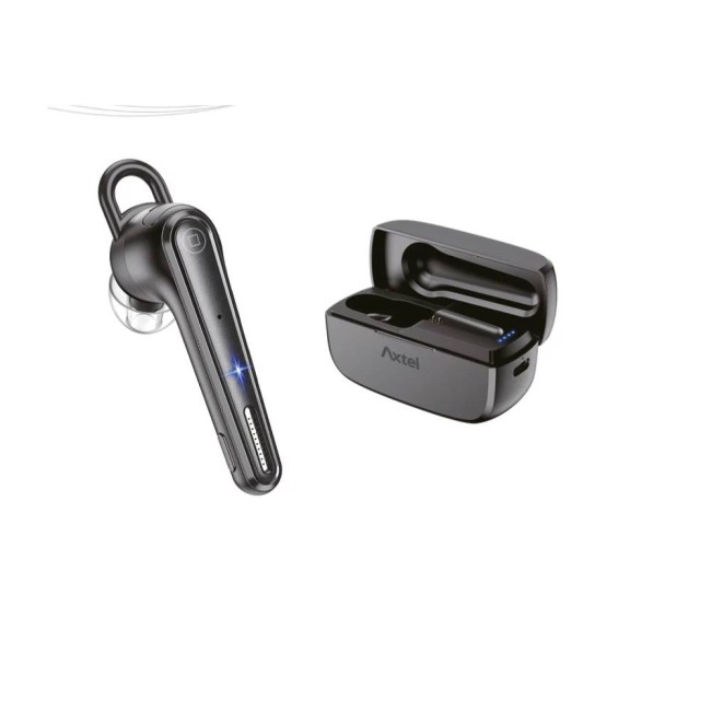 Axtel BT25 ултралека Bluetooth слушалка с двоен микрофон и ENC шумопотискане