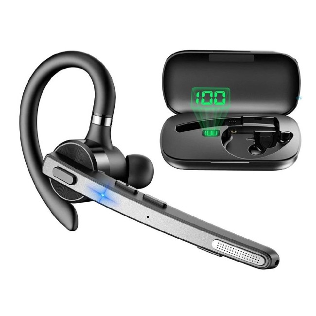 Axtel BT45 ултралека Bluetooth слушалка с двоен микрофон и ENC шумопотискане