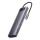 Baseus Hub 6in1 Metal Gleam 2 Series USB-C към 2xUSB 3.0, USB-C, HDMI, USB-C PD и Ethernet RJ45