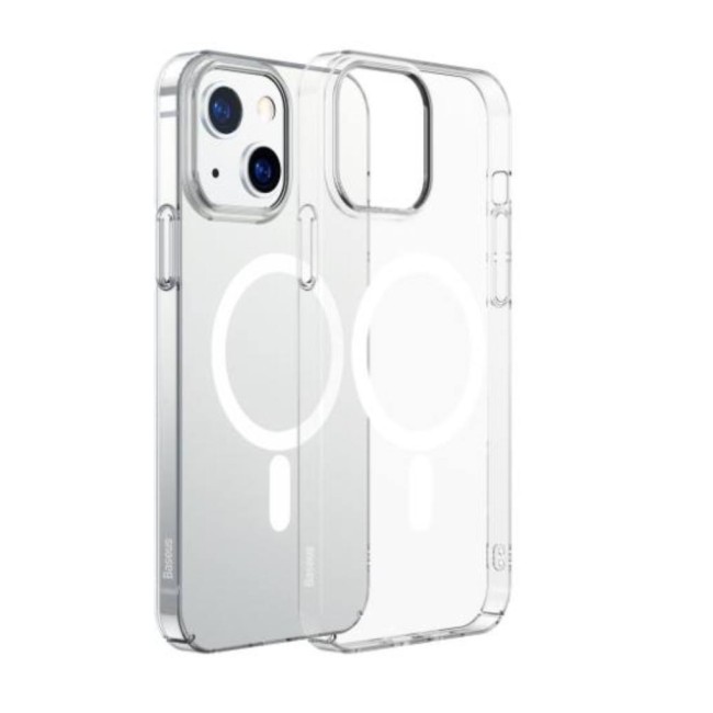 Baseus 2 в 1 комплект, калъф + протектор за iPhone 14 Pro, прозрачен