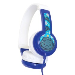BuddyPhones Connect детски слушалки, 3.5 мм, сини