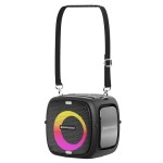 Преносима караоке колона с два микрофона C-TECH Impressio Qubis, 80 W,IPX6,True Wireless Stereo свързване Преносима караоке колона с два микрофона C-TECH Impressio Qubis, 80 W,IPX6,True Wireless Stereo свързване