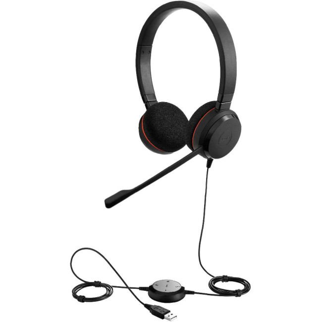 Jabra EVOLVE 20, стерео слушалки, MS, USB-C,  Special Edition