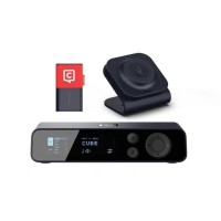 Catchbox Plus микрофонна система с 2-канален Hub DSP приемник, 1 Clip микрофон с включени зарядни, персонализируема