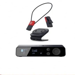 Catchbox Plus система с 2-канален Hub DSP приемник с възможности за мрежово свързване и DANTE, 2 микрофона Clip и зарядни, персонализируема