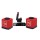 Catchbox Plus система с 4-канален Hub DSP приемник, 2 Cube, 1 Clip и 1 Stick микрофона, зарядни, персонализируема