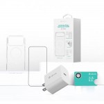 Devia 4-в-1 комплект за iPhone 17 Air с 30W GaN PD зарядно, MagSafe калъф и стъклени протектори Devia 4-в-1 комплект за iPhone 17 Air с 30W GaN PD зарядно, MagSafe калъф и стъклени протектори