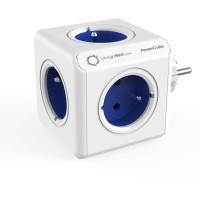 DesignNest PowerCube Original 1100BL разклонител, 5 гнезда, син (8718444085638)