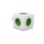 DesignNest PowerCube Original 1100GN разклонител, 5 гнезда, зелен