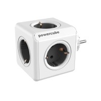 DesignNest PowerCube Original 1100GY – разклонител с 5 гнезда, сив
