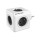 DesignNest PowerCube Original 1100GY- разклонител, 5 гнезда, сив