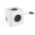 DesignNest PowerCube Extended 1402GY разклонител, 4 гнезда, USB, 1.5м кабел, сив (8718444082194)