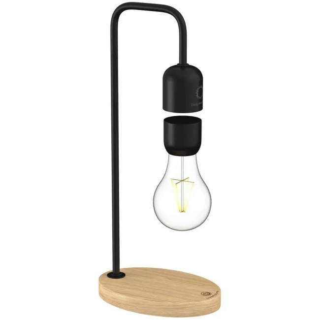 DesignNest Levitating Lamp EU WOOD DH0296WD левитираща лампа с дървена основа