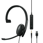 EPOS ADAPT 135 USB II моно слушалка, 3.5 мм, USB-A, MS, UC, черна