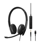 Epos | Sennheiser ADAPT 165T USB-C II, слушалки, MS, USB-C, 3,5 мм жак