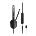 Epos | Sennheiser ADAPT 165T USB-C II, слушалки, MS, USB-C, 3,5 мм жак