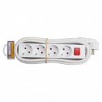 ETC 14-931 електрически разклонител с детска защита, 4 гнезда, 3 м, с ключ ETC 14-931 електрически разклонител с детска защита, 4 гнезда, 3 м, с ключ