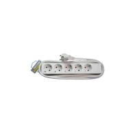 ETC 15-031 електрически разклонител с вградена детска защита, 5 гнезда, 3 м