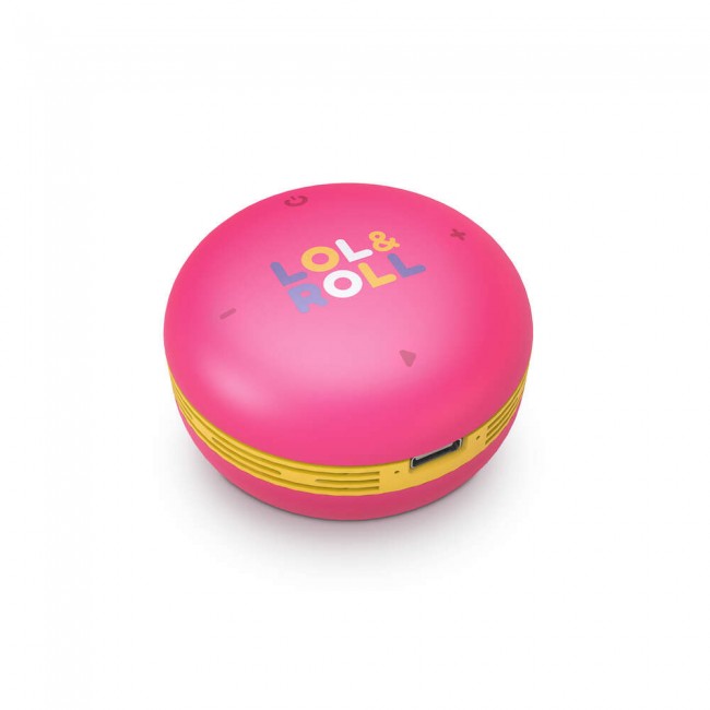Energy Sistem Lol&Roll Pop Kids детска Bluetooth колонка, розова Energy Sistem Lol&Roll Pop Kids детска Bluetooth колонка, розова