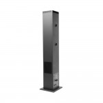 Energy Tower 5 G2 тонколона 60W, Bluetooth, USB-A, SD, FM радио, сензорен панел, черна