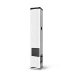 Energy Tower 5 G2 тонколона, 65W, Bluetooth, USB, SD, FM радио, бяла