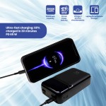 Ewent EW1164 външна батерия 20000mAh PD 65W с USB-C вход/изход Ewent EW1164 външна батерия 20000mAh PD 65W с USB-C вход/изход