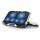Ewent охлаждаща стойка за лаптоп с 6 вентилатора, 6 скорости и RGB LED подсветка, до 15.6"