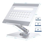Ewent EW1269 алуминиева стойка за лаптоп със 7-в-1 USB-C докинг станция и 360° въртене Ewent EW1269 алуминиева стойка за лаптоп със 7-в-1 USB-C докинг станция и 360° въртене