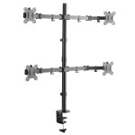 Ewent EW1514 настолна стойка за 4 монитора до 32" с VESA съвместимост