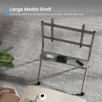 Ewent EW1542 Heavy-Duty стойка за телевизори 50"-86" с колела, до 120 kg Ewent EW1542 Heavy-Duty стойка за телевизори 50"-86" с колела, до 120 kg