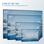Ewent EW1582 мобилна стойка за телевизор 37–86", VESA 600x400, до 80 кг Ewent EW1582 мобилна стойка за телевизор 37–86", VESA 600x400, до 80 кг