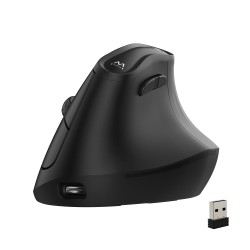 Ewent EW3208 вертикална безжична мишка с Bluetooth 5.1 и 2.4GHz