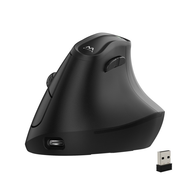 Ewent EW3208 вертикална безжична мишка с Bluetooth 5.1 и 2.4GHz Ewent EW3208 вертикална безжична мишка с Bluetooth 5.1 и 2.4GHz