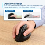 Ewent EW3208 вертикална безжична мишка с Bluetooth 5.1 и 2.4GHz Ewent EW3208 вертикална безжична мишка с Bluetooth 5.1 и 2.4GHz