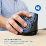 Ewent EW3208 вертикална безжична мишка с Bluetooth 5.1 и 2.4GHz Ewent EW3208 вертикална безжична мишка с Bluetooth 5.1 и 2.4GHz