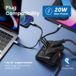 Ewent EW3871 настолен разклонител с 2 Schuko контакта, 2 USB-A и USB-C PD 20W Ewent EW3871 настолен разклонител с 2 Schuko контакта, 2 USB-A и USB-C PD 20W