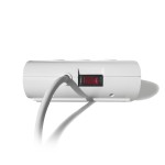 Ewent EW3935 настолен разклонител с 5 гнезда, 2 USB-A порта и ON/OFF бутон