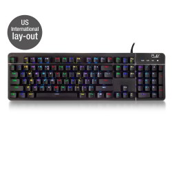 Ewent PL3350 механична геймърска клавиатура с RGB подсветка