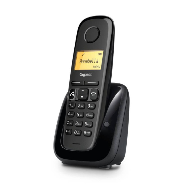 GIGASET A280 Dect телефон, черен