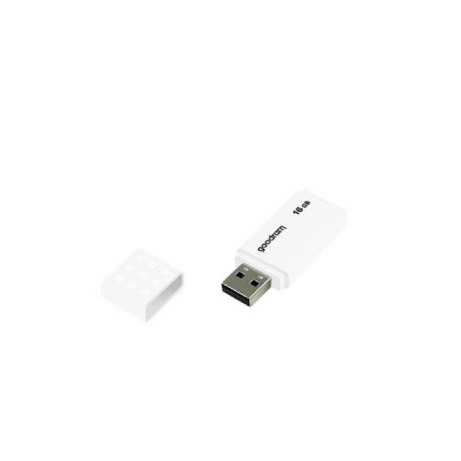 GOODRAM UME2-0160W0R11 флаш памет, 16GB, USB 2.0,  бяла